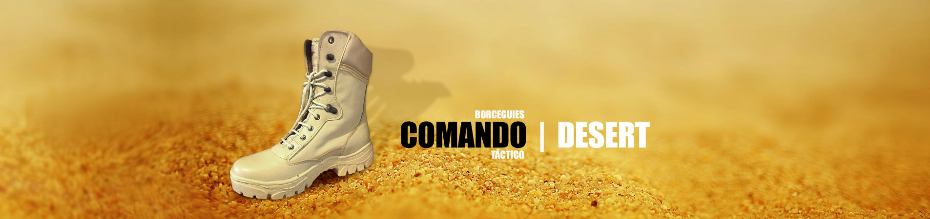 Borceguí Comando Desert